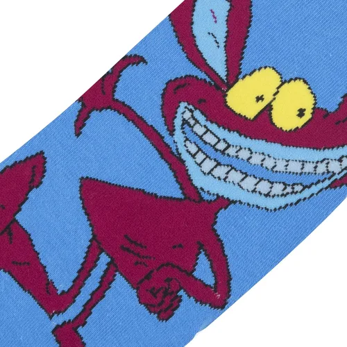 Vista 4 de Odd Sox - Calcetines divertidos y divertidos de Nickelodeon Aaahh monstruos reales