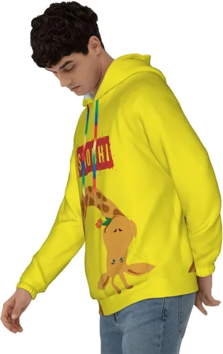 Vista 3 de Sudadera con capucha con estampado digital 3D realista para mujer, diseño de película de anime, cosplay