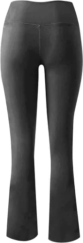Vista 4 de WKSCLPAI Flare Yoga Pants for Women High Waisted Tummy Control Leggings V Crossover Workout Pants Casual Butt Lift Leggings