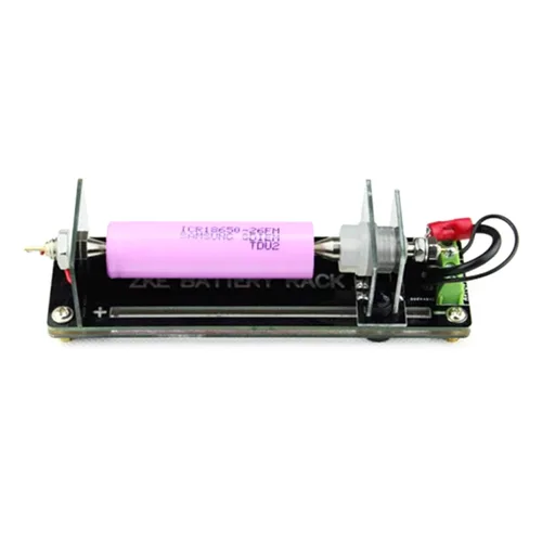 Vista 9 de Versátil soporte de prueba de capacidad de resistencia de batería de 4 cables para baterías AAA AA 21700 26650 18650 AA A+/A; V +/V- Interfaces
