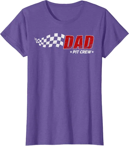 Vista 25 de Dad Pit Crew Race Car Birthday Family Matching Pit Crew Camiseta Pit Crew