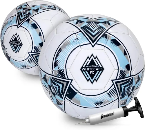 Vista 35 de Franklin Sports Pelotas de fútbol oficiales del equipo MLS - Balones de fútbol oficiales tamaño 5 - Balón de fútbol de tamaño y peso reglamentario