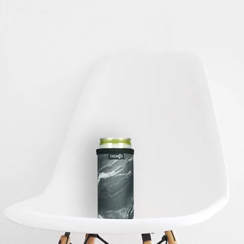 Vista 7 de CM Fundas delgadas de neopreno suave de 8.4 onzas líquidas para latas de bebidas energéticas y latas de cerveza (8.4 onzas)