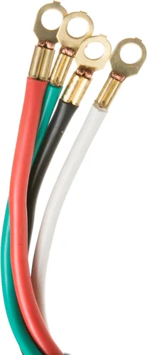 Vista 4 de WX09X10035 GE Appliances - Cable de rango de 4 cables, 40 amperios, cable de alimentación de rango eléctrico de alta resistencia con enchufe