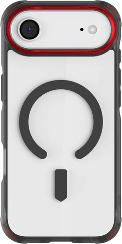Vista 133 de Ghostek Covert Clear - Funda transparente para iPhone 15 Plus, silicona a prueba de golpes, compatible con accesorios Apple MagSafe, funda Negro