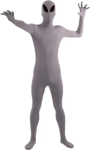 Vista 3 de VSVO - Traje de Greenman de cuerpo completo, color verde lima (verde lima, talla M)