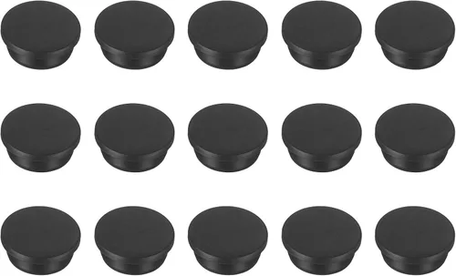 Vista 231 de MECCANIXITY - Tapones de silicona en forma de T (26mm, 1 pulgada de diámetro), color negro