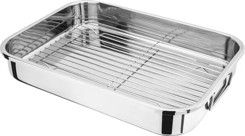 Vista 2 de Judge Horwood H040 - Asador (12.6 x 9.4 x 2.4 in), color plateado
