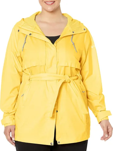 Vista 23 de Columbia Pardon My Trench - Chaqueta impermeable para mujer Fósil antiguo