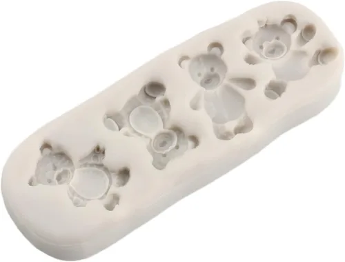 Vista 8 de Sijiangmold Molde de fondant de perlas 3D, molde de silicona para fondant, bolas de perlas semiesferas, moldes de chocolate para decoración