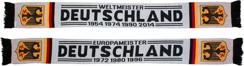 Vista 2 de Deutschland Bufanda de punto de fútbol de Alemania