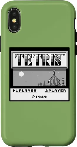 Vista 5 de Funda con pantalla para iPhone 12 mini Tetris 1989