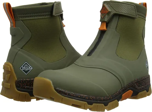 Vista 5 de Apex Mid Zip para hombre, Verde Oliva