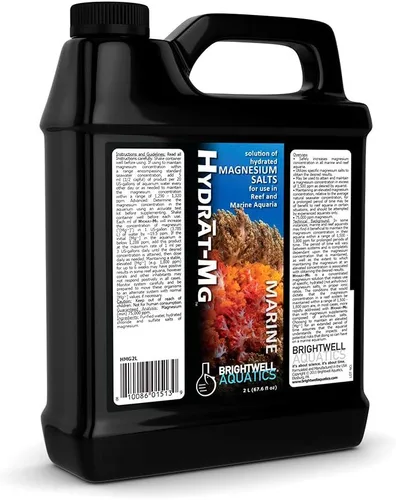 Vista 3 de Brightwell Aquatics Hydrat-MG - Solución de sal de magnesio hidratada para uso en acuarios marinos