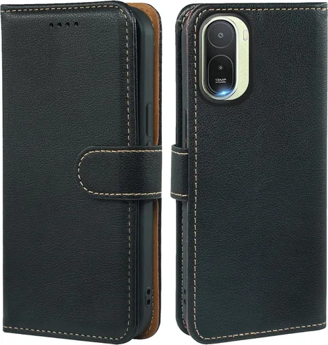 Vista 39 de Funda tipo cartera para Motorola Moto G Power 2026/2025, con bloqueo RFID, de piel sintética, para Moto G Power 2026, cierre magnético, tarjetero