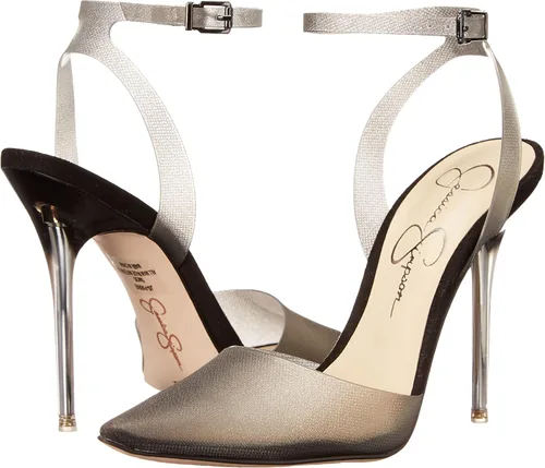 Vista 7 de Jessica Simpson Pirrie Women's Patent Ankle Wrap Pointed Toe Pumps