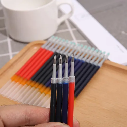 Vista 6 de DunBong Recambios de tinta de gel azul, repuestos de bolígrafos de gel líquido, línea fina de 0.020 in, juego de 10 (azul)