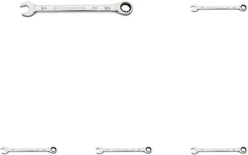 Vista 12 de GEARWRENCH Llave combinada de trinquete de 1" con arco oscilante de 4 grados y 12 puntos - 86953