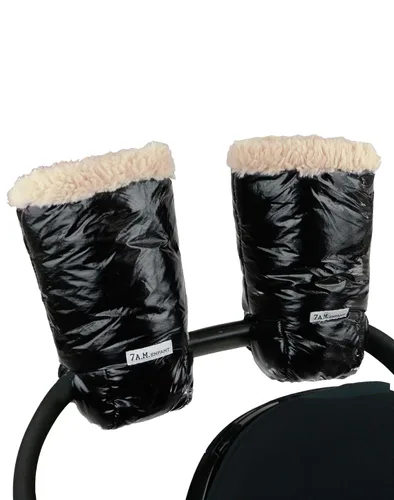 Vista 14 de 7AM Enfant Guantes Calentadores para Cochecito - Manoplas Anticongelantes para Cochecito para Manillares, Manguito Calentador de Manos Repelente al