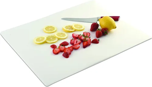 Vista 6 de Juego de 2 alfombrillas de plástico flexible para tabla de cortar de cocina, juego de 2 alfombrillas transparentes (2)
