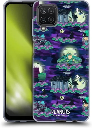 Vista 135 de Head Case Designs Funda de gel Spooktacular con licencia oficial de Peanuts Linus y Snoopy [protección de grado militar] compatible con Google Pixel