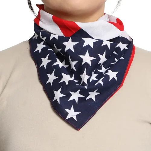 Vista 7 de Bioworld Lightweight Multicolored 22"x22" (6-Pack, 12-Pack and 48-Pack) Bandana Set