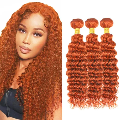Vista 197 de 300g 1B27 Human Hair Bundles Honey Blonde Bundles Human Hair 10A Brazilian Virgin Remy Hair Extensions 8 10 12 Inch