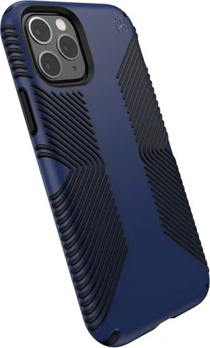 Vista 11 de Speck Productos Presidio2 Grip - Funda compatible con iPhone 11 Pro, negro/negro/negro/blanco