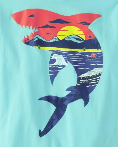 Vista 2 de The Children's Place Boys' Short Sleeve Graphic T-Shirt