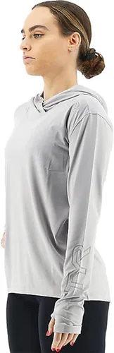 Vista 3 de TYR Sudadera con capucha de manga larga para mujer, protección solar UPF 50+