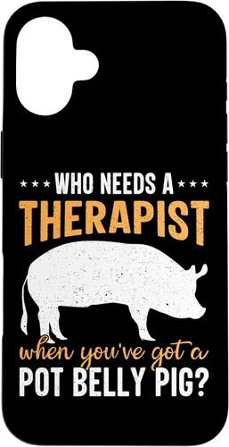 Vista 22 de iPhone 16 Hog Domestic Pig Pot-Bellied Pig Pot Belly Pig Case