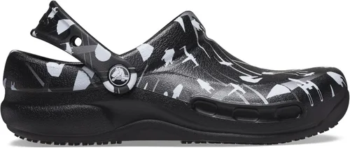 Vista 5 de Crocs Unisex-Adult Bistro Graphic Clogs, Slip Resistant Work Shoes