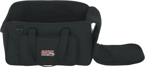 Vista 5 de Gator Cases - Bolsa de mano para sostener hasta (4) accesorios de iluminación LED estilo par con divisores ajustables