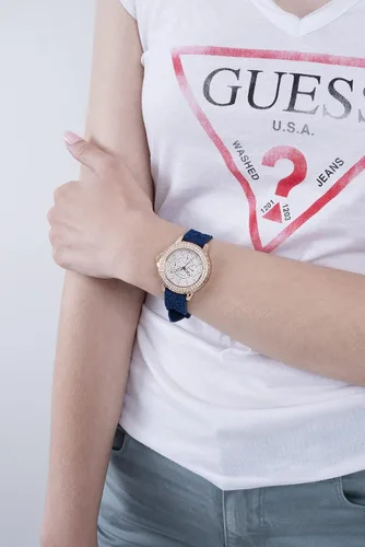 Vista 6 de GUESS Ladies Sport Crystal Multifunction 36mm Watch