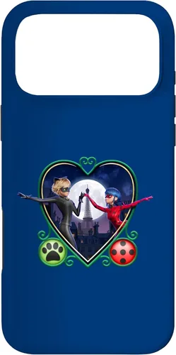 Vista 22 de Miraculous Ladybug and Cat Noir The Movie Heart - Carcasa para iPhone 17