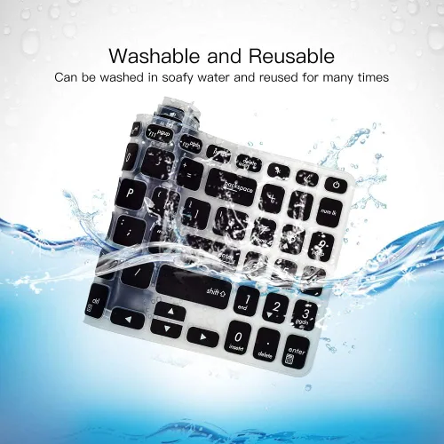 Vista 7 de Funda de teclado para ASUS VivoBook F512DA F512FA F512JA X512FA X512DA X515JA / ASUS VivoBook S512 S530UA S530FA Funda de teclado para teclado ASUS