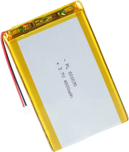 Vista 18 de 503040 3.7V Lipo Batería 600mAh Batería recargable de polímero de litio con conector JST PH2.0.000 in para dispositivo electrónico