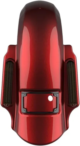 Vista 40 de Advanblack Dominator - Guardabarros trasero estirado para Harley Davidson Touring 2014+, deslizamiento de treet, Road Glide