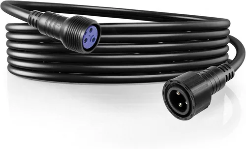 Vista 8 de Cable de alimentación impermeable, 3 pines 13AWG 2.5mm2, conector impermeable, cable de extensión de alimentación, 3.3 ft 3.2 pies IP65 par luz al