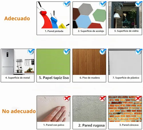 Vista 6 de Paneles de pared 3D para despegar y pegar, panel de pared de ladrillo sintético, 10 unidades de 11.8 x 11.8 in de espuma de PVC autoadhesivo