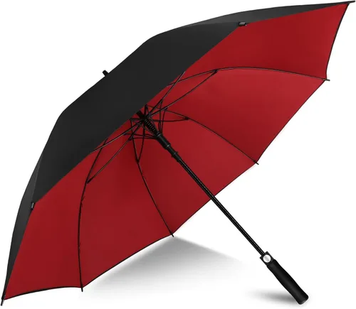 Vista 20 de ZOMAKE - Paraguas de golf a prueba de viento, extragrande, de gran tamaño, de doble dosel resistente para lluvia, juegos deportivos y carrito