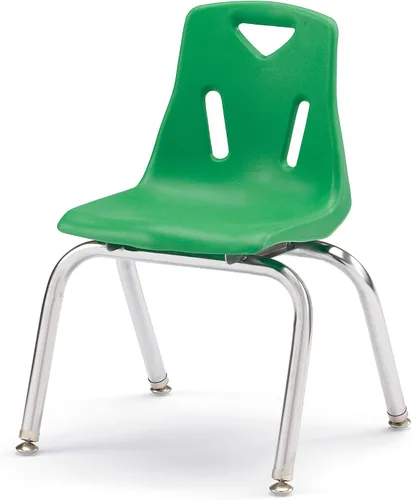 Vista 7 de Berries silla apilable con patas cromadas