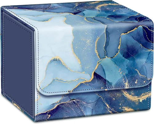 Vista 11 de CaseBot Caja de cartas compatible con MTG/TCG/CCG, funda magnética para tarjetas de juego de gran tamaño que se adapta a más de 180 tarjetas