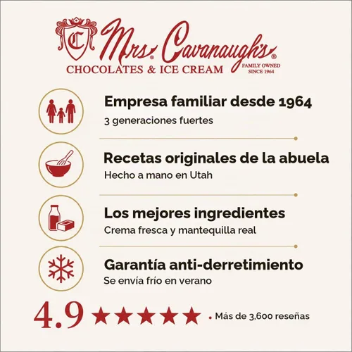 Vista 6 de Mrs. Cavanaugh's Chocolates mixtos de crema de naranja caja de 1 libra – 65% leche y 35% cremas de fondant de naranja oscura cubiertas de chocolate