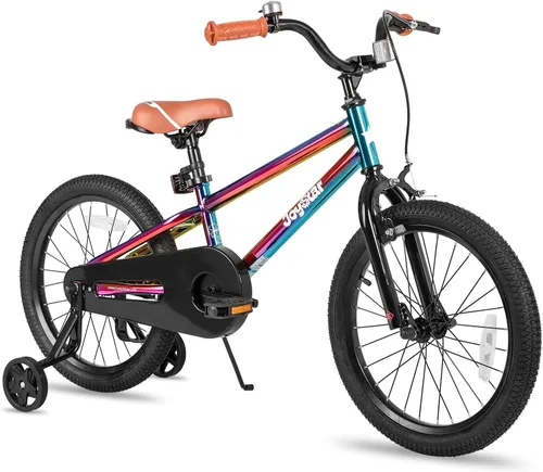 Vista 15 de JOYSTAR Bicicleta infantil para niños de 2 a 12 años, bicicletas para niños y niñas, 12 a 20 pulgadas, estilo BMX, con ruedas de entrenamiento