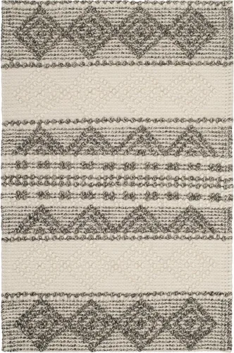 Vista 36 de SAFAVIEH Natura Collection - Alfombra decorativa de 2 x 3 pies, color beige y marfil, hecha a mano de lana tribal marroquí y algodón, ideal
