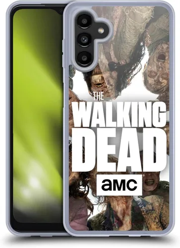 Vista 17 de Head Case Designs Carcasa de gel suave con logotipo AMC The Walking Dead Black compatible con Samsung Galaxy A13 5G (2021)