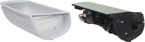 Vista 4 de Kool Vue - Espejo calefactable para el lado del conductor para Mercedes Benz E320 E300 1997-1999 con memoria pintable