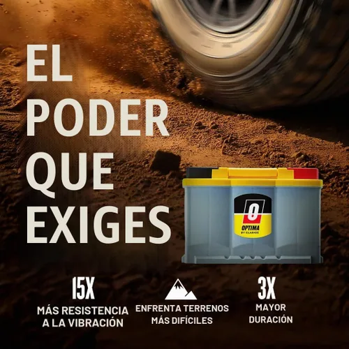 Vista 6 de OPTIMA® Batteries High Performance DH6 YELLOWTOP® Dual Purpose Sealed AGM