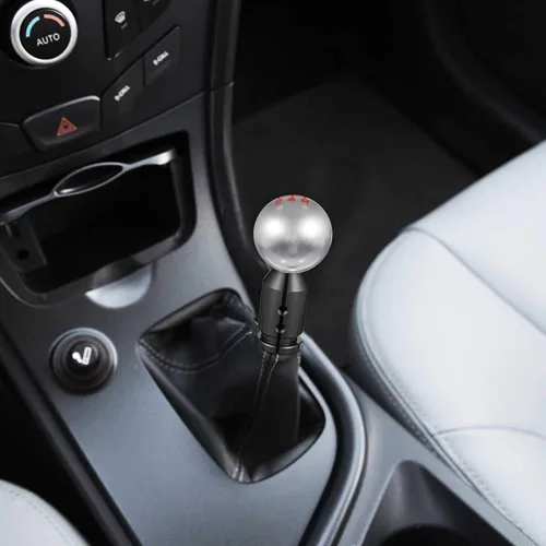 Vista 5 de TOMALL Adaptador de perilla de cambio de aluminio universal M12X1.25 para accesorios de adaptador de cambio de coche sin rosca Compatible con BMW